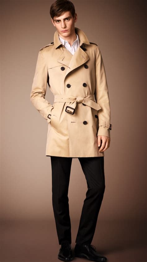 burberry trench coat man|Burberry trench coat men's outlet.